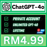 Chatgpt-4o lifetime unlimited private account guide