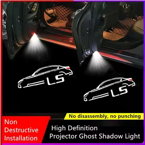 Car Door Welcome Light for Lexus LS 2005-2024 LS300 LS400 LS500 LS600 LS460 Shadow Lamp Auto Dual LE