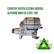 USED STARTER TOYOTA ESTIMA MCR30/ALPHARD MNH10 3.0CC 1MZ JAPAN PARTS