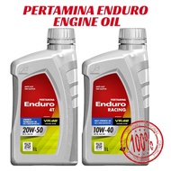 PERTAMINA ENDURO SEMI FULLY OIL 4T Semi Synthetic 20W50 Racing Fully Synthetic 10W40 Minyak Enjin Mi