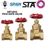 [READY STOCKS] STA BRASS GATE VALVE PN16 / SIRIM APPROVED GATE VALVE / WATER CONTROL VALVE / PN16 GA