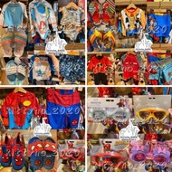 香港迪士尼樂園原價代購 男/女 兒童 泳鏡 防曬 泳衣 泳褲 上衣 拖鞋 米奇 Mickey 米妮 Minnie 魔雪奇緣 Frozen 愛莎 Elsa 安娜 Anna Spider Man 蜘蛛俠 