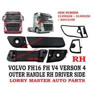 J07S14 OUTER HANDLE ( BLACK ) VOLVO FH16 FH V4 VERSON 4 21495248 + 21495250 + 82412108 21494331 + 21
