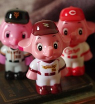 金銀寶貝 棒球隊佐藤象 SATO  塑料玩具擺飾