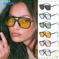 SUSUN 70s Sun Glasses, Vintage Retro Style Square Sunglasses, Fashion Summer UV400 Protection Eyegla