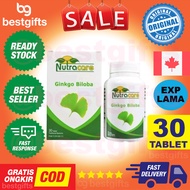 NUTRACARE NUTRA CARE GINKGO BILOBA GINKO GINGO GINGKO EKSTRAK DAYA INGAT OTAK ALIRAN DARAH LANCAR 30