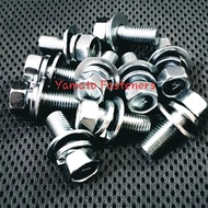 ORI Bolt M10x25 No. 4 Size Key 14 . Double PatentRing Per Plate . Toyota Land Cruiser Hardtop BJ HJ 