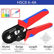 Manual crimping tool for ferrule terminals HSC8 6-4 ferrule crimping pliers Electrical fixture set W