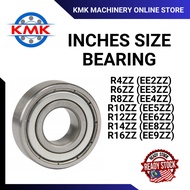 R4ZZ, R6ZZ, R8ZZ, R10ZZ, R12ZZ, R14ZZ, R16ZZ Inches Dimension Deep Groove Ball Bearing