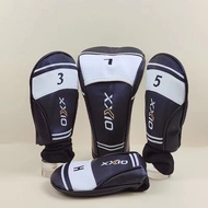 Long Neck Leather Golf Head Cover Replaceable XXIO MP900/MP1000/MP1100/MP1200 9/10/11/12 Series Driv