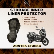 ZONTES ZT368G Scooter Storage Inner Liner Protector Skuter Box Storage Cover PU Leather Padding Moto