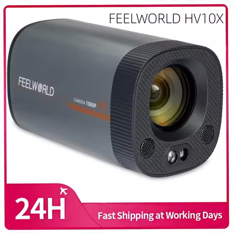 FEELWORLD HV10X Camera FEELWORLD HV10X Professional Live Streaming Camera Full HD 1080P 60fps USB3 H