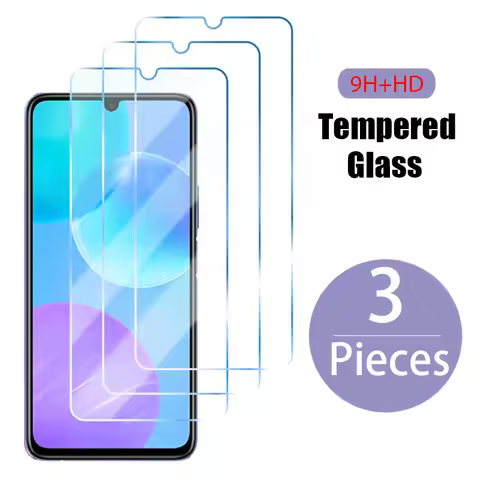 3PCS Tempered Glass for Huawei Y9 Prime 2019 Y6 Y5 Y7 Y6P Y5P Y6S Y8P Y9S Screen Protector for Huawe