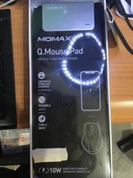 ㊣1193㊣ 全新 MOMAX Q.MOUSE PAD 10W 無線充電 可議價