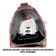 ACRYLIC SEAT COVER SUPRA DD BATMAN KPH KHARISMA