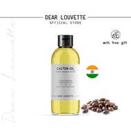 100% Minyak Castor Tulen Gred Pertama | Semulajadi & Cold Pressed | Carrier Oil Serbaguna | Untuk wa