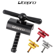 Litepro C Type Hinge Clamp for Brompton Folding Bike Buckle Folding Bike Frame Connectors and Keeping Head Tube