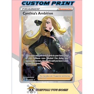 Trainer Cynthia Custom Print