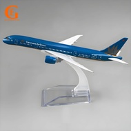 Vietnam Airlines Boeing 787 Plane Model B787 Metal Alloy Diecast Airplane Aviation Collectible with 