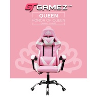 GTGAMEZ Gaming Chair Racing Chair with Ergonomic Backrest and Height Adjustment + Pillows Recliner Swivel GMZ-GC-YG-721