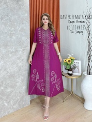 Batik Usman - Terbaru Daster Semata Kaki - daster kekinian - daster busui - daster twill rayon - das