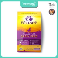 Wellness Complete Health Grain-Free Dry Dog Food (11lb / 5kg) | Small Breed (Deboned Turkey, Chicken Meal &amp; Salmon Meal)
