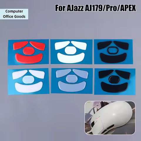 【Ultraglide Mouse Skates For AJazz AJ179/Pro/APEX Brake Control Speed Silent Mouse Feet ICE Version 