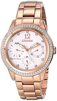 (Citizen) Citizen Eco-Drive Women s FD2013-50A Silhouette Crystal Analog Display Gold Watch