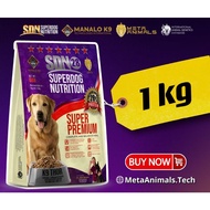 1kg SDN 28% PROTEIN SUPERDOG NUTRITION DOG FOOD (repack)