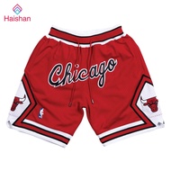 Haishan JU/ST DON BULLS SHORTS RED "CHICAGO"