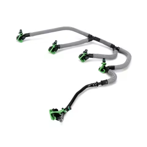 QB-Car Fuel Injector Return Pipe Diesel Leak Fuel Pipe 9674231880 For 3008 308 5008 508 Citroen C4 C