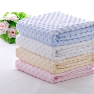 LKM109 CARTER'S Baby Blanket Polyester Dot Blanket Baby Blanket [1KG 4PC] MOTHER & Baby
