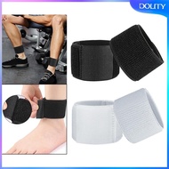 [dolity] 2x Soccer Shin Guards Straps Ankle Protection Running Soccer Ankle Straps