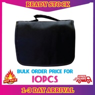 (Bulk Order Price-10pcs) Freemiums Blk Design Tlts Pouch & Hanging Organizer / Cheri Pouch - Blk (Lo