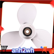 Aluminum Outboard Propeller 3X7-1/2X7 for  4-6Hp 6E0-45943-00