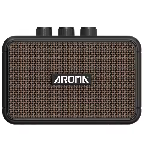 Aroma AG-04 Amplifier Bluetooth Audio AMP Portable Speaker Electric Guitar Mini Amplifier 5W Output 