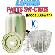 PARTS SAMONO SW-C150S (model blewah) Mini Chopper Mesin Pisau Cup Tutup Sparepart