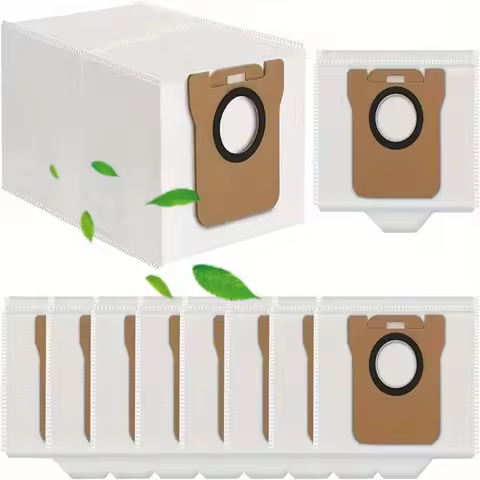 10Pcs Dust Bags Spare Parts for Dreame L20 Ultra X20 Pro X20 Pro Plus L10S Ultra Mijia X10 X10 Plus 