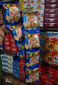 CIKI TOPTEN potato RING 1 RENCENG ISI 10 / snack jadul enak murah meriah