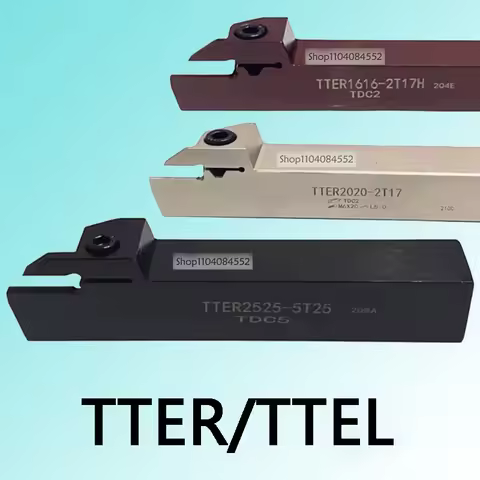 CNC TTER cylindrical slotting tool bar TTEL seismic TDC2 TDC3 blade outer diameter cutting tool 1212