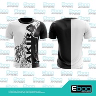 [Ready Stock] Tshirt Anime AKIRA Sublimation / AD Baju AKIRA Microfiber Eboq / Jersey Sublimation / 