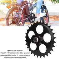 Youpsg 28T Bike Sprocket  Replacement Bicycle Chainring for Riding