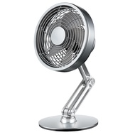 Textured Metal Desktop Fan A Cool Choice in Summer Easily Adjust The Angle and Wind Speed and Easily