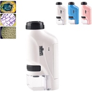 Pocket Microscope for Kids, Portable Optical Microscope, Little Scientist Microscope, Hand Held Micr