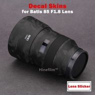Batis 85-1.8 / 85 F1.8 Lens Vinyl Decal Skin Anti Scratch Wrap Cover for Zeiss Batis 85mm f/1.8 ( fo