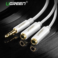 Ugreen Jack 3.5mm Earphone Splitter Cable for iPhone Samsung Computer 3.5mm 1Male to 2 Female headphone Audio Splitter Adapter