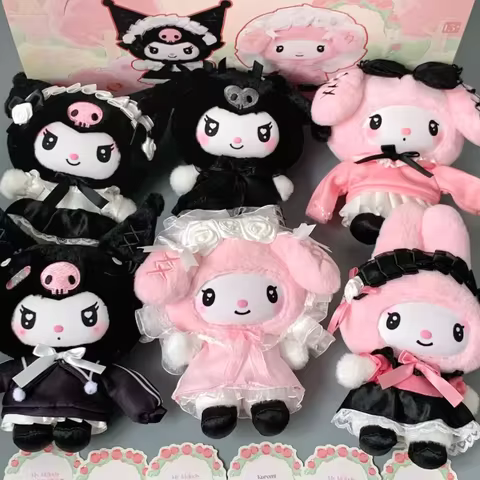 New Toptoy Sanrio Family Angel Garden Series Vinyl Blind Box Tidy Play Kuromi melody Girl Gift Stock