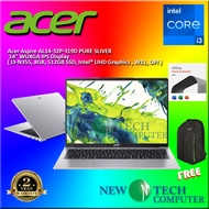Acer Aspire Lite 14 AL14-32P-319D 14" WUXGA Laptop Pure Silver ( intel i3-N355, 8GB, 512GB SSD, Inte