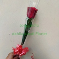 bunga mawar asli bunga mawar plastik bunga mawar batangan buket bunga