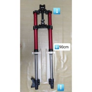 BIG SALE KAWASAKI KLX150 - FRONT FORK (UPSIDE DOWN) SHOCK USD CNC (READY AT SABAH/SARAWAK)